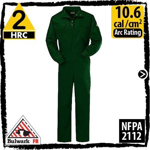 MENS 100% COTTON COVERALLS SIZE 38R SPRUCE GREEN 