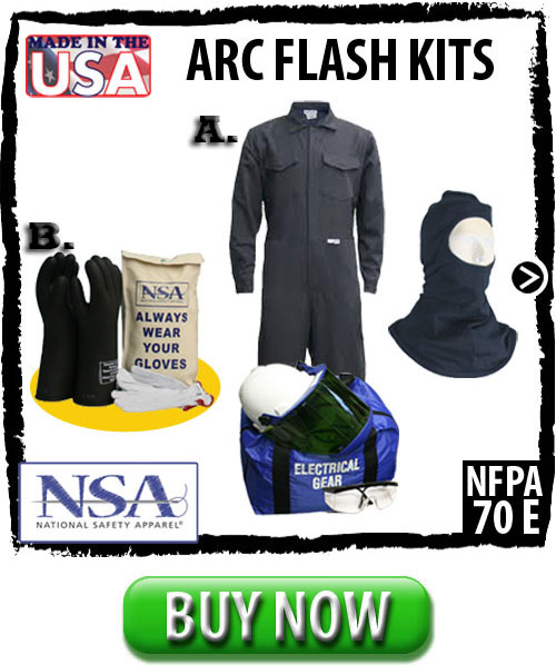 Fire Retardant Coveralls and Arc Flash Kits