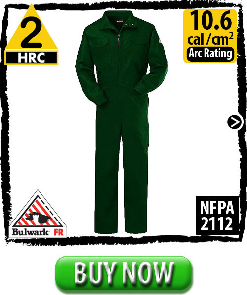 Fire Resistant 100% Cotton Coveralls Premium Orange