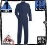 Nomex Coveralls in Navy; HRC 1, 4.1 cal/cm2, and NFPA 2112 by Bulwark CNC2NV