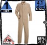 Nomex Coveralls in Tan; HRC 1, 4.1 cal/cm2, and NFPA 2112 by Bulwark CNC2TN