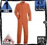 Nomex Coveralls in Orange; HRC 1, 4.1 cal/cm2, and NFPA 2112 by Bulwark CNC2OR