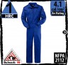Nomex Coveralls in Royal Blue; HRC 1, 4.1 cal/cm2, and NFPA 2112 by Bulwark CNB2RB