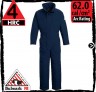 Nomex Coveralls in Navy; HRC 4, 62.0 cal/cm2 by Bulwark CNN2NV