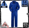 Nomex Coveralls in Royal Blue; HRC 1, 5.6 cal/cm2, and NFPA 2112 by Bulwark CNB6RB