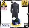 Arc Flash Kit 12 cal 9 oz Flame Resistant Coverall Navy KIT2CV11_NG