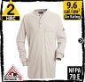 Fire Resistant Shirts, Flame Resistant T-shirts, Fire Retardant Clothing, Fire Resistant Clothes Long-Sleeve 6.25 oz Grey SEL2GY