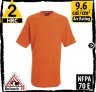 FR T-shirts, Flame Resistant tagless T-shirts, Flame Resistant Clothing Orange SET8OR