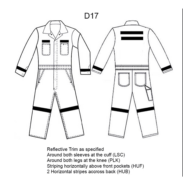 Reflective Trim Package | Reflective Striping | Coverall | Location ...